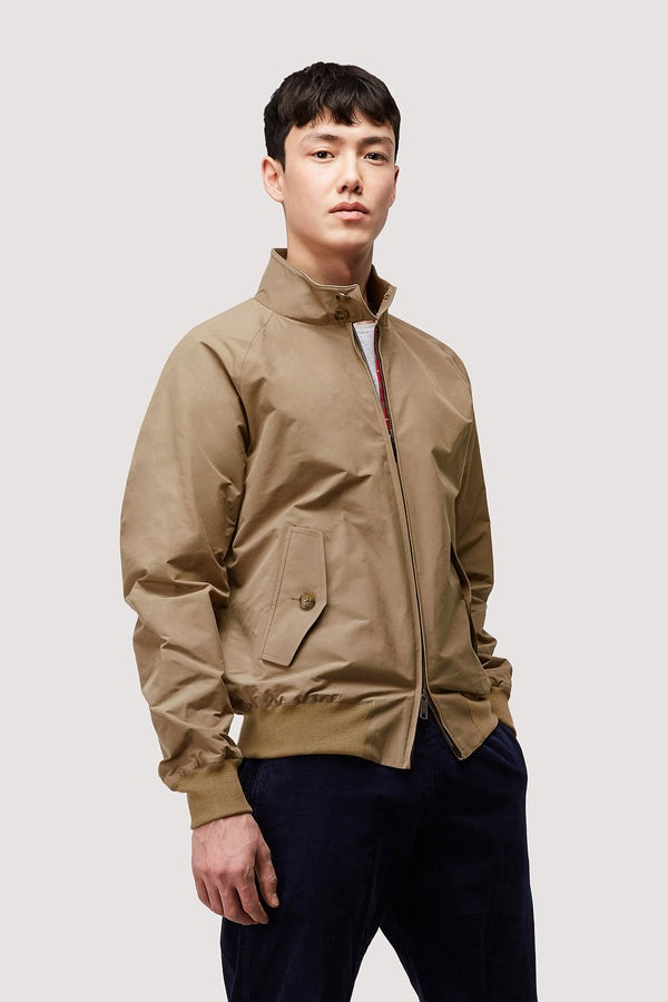 Baracuta】G9 Harrington Jacket Tan 經典G9 哈靈頓夾克卡其色– Blue