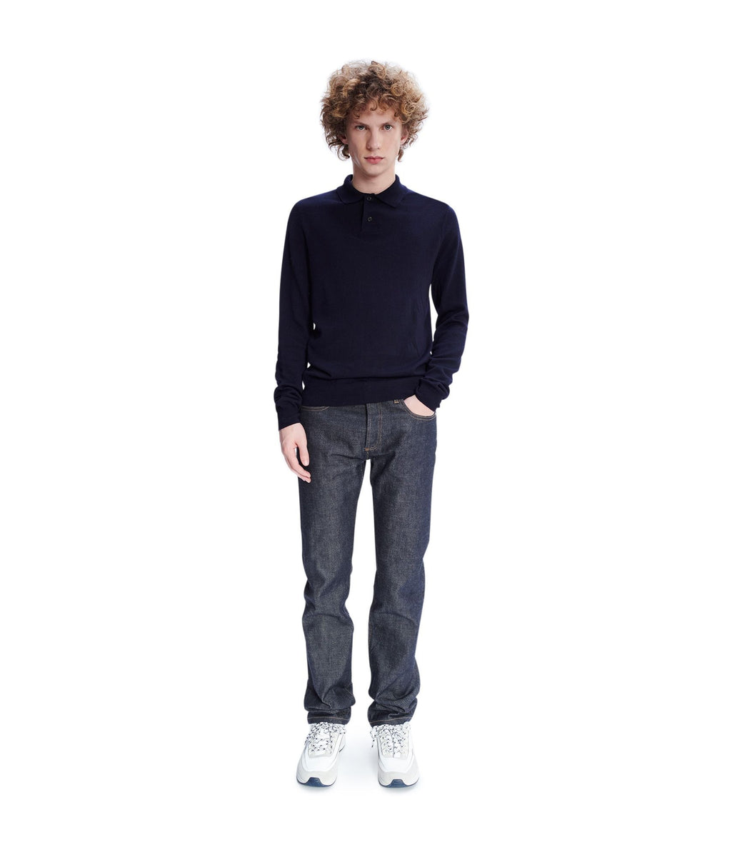 A.P.C.】Petit New Standard Jeans 小直筒旗艦赤耳原色褲– Blue Beach