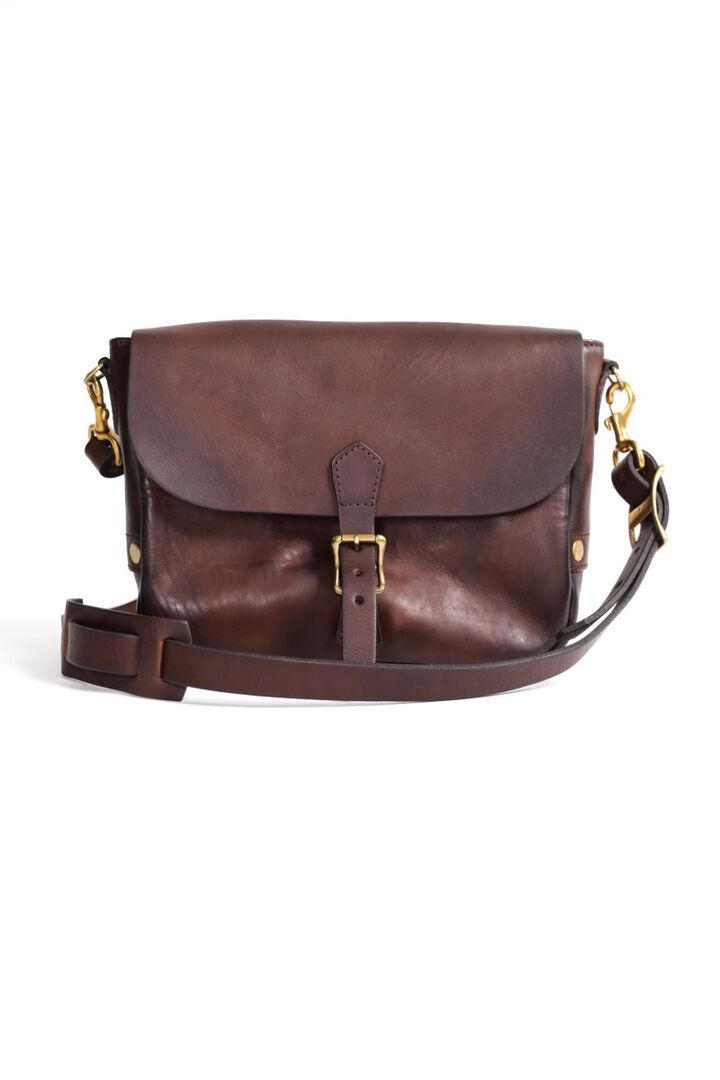 VASCO】 LEATHER POSTMAN SHOULDER BAG SMALL (US MAIL) / three-color