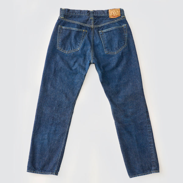 RESOLUTE】714 牛仔褲大戰版40年代高腰寬直筒復刻原色褲– Blue Beach Denim