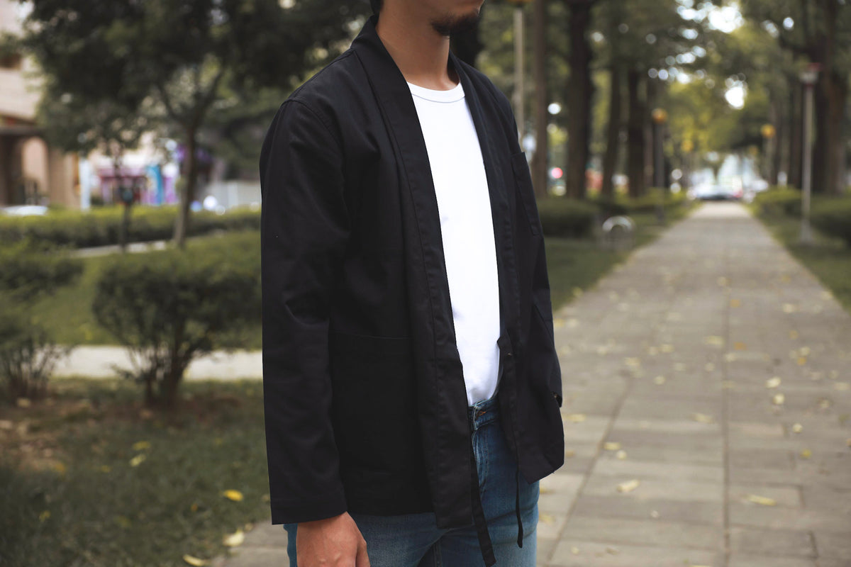 Worker on sale jacket black