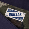 【Benzak】50s軍裝短褲 二戰魚骨紋 海藍色 8oz 日本布料