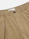 【Universal Works】Pleated Track Pant Sand Organic Utility Cotton 極細緻棉布寬鬆直筒