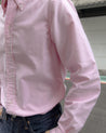 【Far East Manufacturing】Button-Down Oxford Shirt Pink