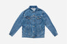 【3sixteen】Type 3s Denim Jacket Washed 101x 12oz 淺藍水洗赤耳牛仔外套