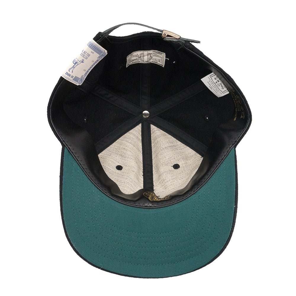 H.W.Dog&Co.】D-00001 Baseball Cap／羊毛混紡經典棒球帽– Blue Beach