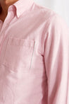 【ABCL Garments】BD 1112 Pale Pink Selvedge Oxford 褪粉色赤耳布邊牛津襯衫