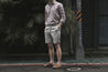 【ABCL Garments】HALF MINIERA Pdp Hemp Sage Shorts