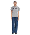 【A.P.C.】Womens ELISABETH Mid Blue Straight Jeans