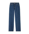 【A.P.C.】Womens ELISABETH Mid Blue Straight Jeans