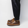 【Yuketen】Blucher Rocker with Kiltie Brown Chromexcel 茶芯咖啡色流蘇莫卡辛帆船鞋