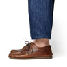 【Yuketen】Blucher with Kiltie with Camp Sole Brown Chromexcel 茶芯咖啡色流蘇莫卡辛平底帆船鞋