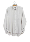 【Hansen Garments】HENNING CASUAL CLASSIC SHIRT FOG 流體斜紋襯衫霧灰色