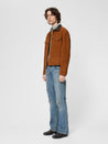 【Nudie Jeans】Danny Suede Jacket Tobacco 菸草橘山羊麂皮復古牛仔夾克