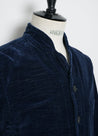 【Hansen Garments】ERLING QUILTED WORK JACKET VELVET INDIGO