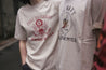 【Flea-T】US Fort Raymond Hand Distressed Vintage Tshirt White 