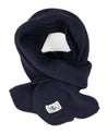 【Indigofera】Chilcoot Scarf Navy 海藍色美麗諾羊毛圍巾