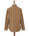 【Indigofera】Sideras Shirt Cotton Stripe Multicolor 西部休閒襯衫美式多色條紋