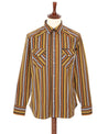 【Indigofera】Sideras Shirt Cotton Stripe Multicolor 西部休閒襯衫美式多色條紋