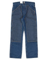 【Indigofera】Wendell Pants, Military Chambray / Neppy Workers 舊化水手布雙層拼布工裝褲