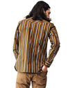 【Indigofera】Sideras Shirt Cotton Stripe Multicolor 西部休閒襯衫美式多色條紋