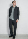 【Hansen Garments】JOSEF WORKWEAR BLAZER SEASIDE 復古義大利條紋布 三件式西裝外套