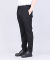 【Japan Blue Jeans】Black Sashiko Easy Tapered Pants 黑染刺子織錐形長褲
