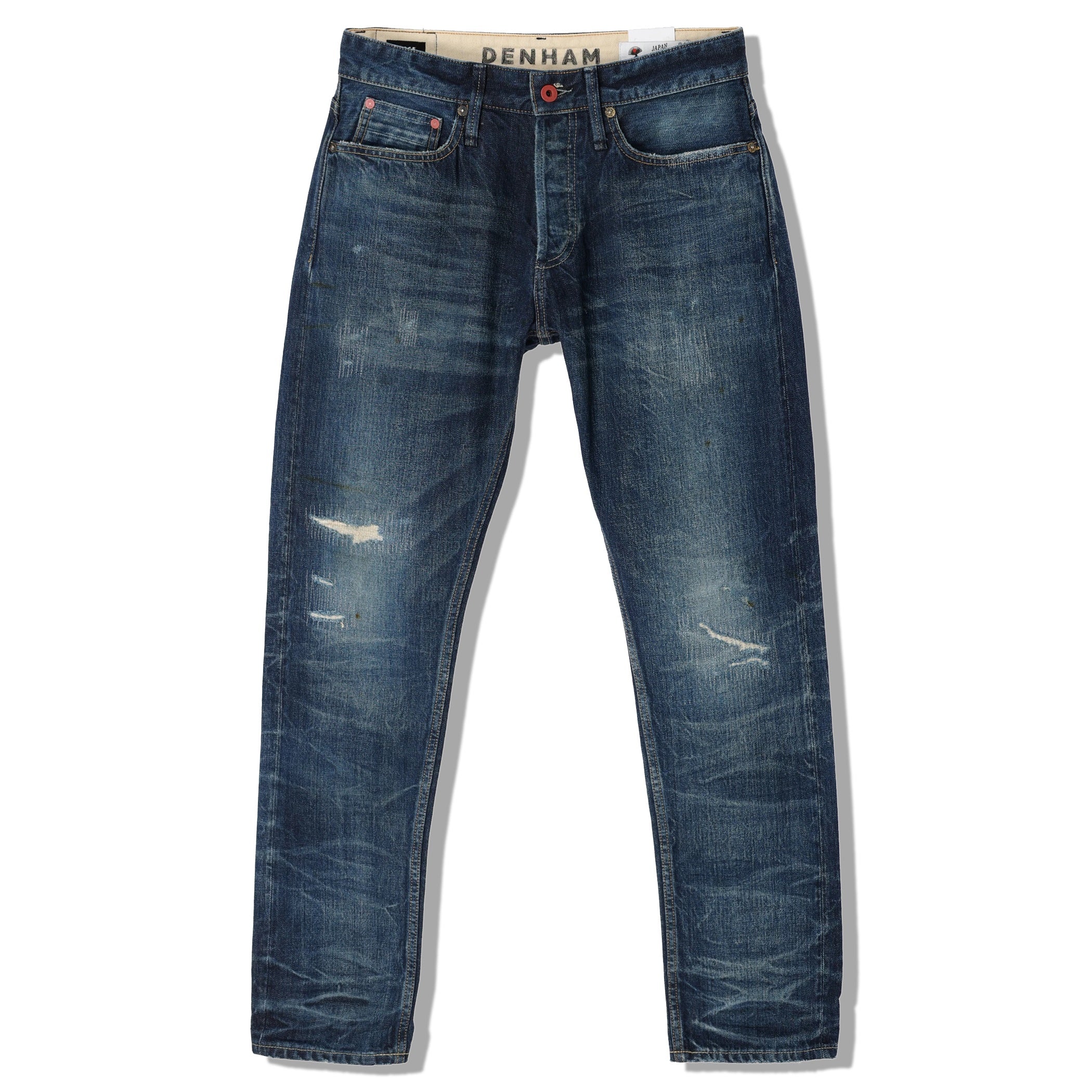 DENHAM】FORGE MIJAKIRA Straight Jeans – Blue Beach Denim