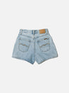 【Nudie Jeans】Maeve Shorts Sunny Blue / 天藍石洗 有機棉 女款寬鬆短版短褲