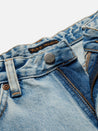 【Nudie Jeans】Maeve Shorts Sunny Blue / 天藍石洗 有機棉 女款寬鬆短版短褲