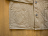 【ONI DENIM】03501-SVC-KHB Light Beige 輕磅復古卡其布邊工裝夾克