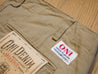 【ONI DENIM】737-SVC-KHB Selvedge Chino Light Beige 輕磅復古卡其色寬鬆直筒休閒褲