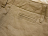 【ONI DENIM】737-SVC-KHB Selvedge Chino Light Beige 輕磅復古卡其色寬鬆直筒休閒褲