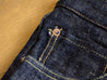 【ONI DENIM】595-Kasuri 17oz Kasuri Denim 鬼絣丹寧復古直筒牛仔褲