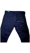 【ONI DENIM】 526S-IDBK Indigo×Black 11oz Power Stretch Denim Semi Tight Straight