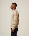 【Peregrine】Hudson Aran Sweater Skiddaw