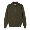 【Peregrine】Foxton Quarter Zip Sweater Olive 