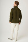 【Peregrine】Foxton Quarter Zip Sweater Olive 