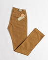 【Scarti-Lab】Chinos 133 SG506 Garbadine Tan 水洗褐色卡其斜紋直筒長褲