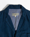 【Scarti-Lab】 Cotton Linen Blend Suit Jacket Indigo 710 SM407