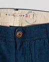 【Scarti-Lab】Cotton Linen Blend Summer Chino Indigo 101 SM407 