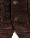 【Scarti-Lab】Work Vest 403 SN814 Brown Corduroy 咖啡色燈芯絨背心