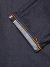 【Nudie Jeans】Solid Ollie Dry Japan Selvage 旗艦日本原色布邊修身中小直筒牛仔褲