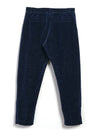 【Hansen Garments】TYGE WIDE CUT CROPPED TROUSERS VELVET INDIGO 藍染天鵝絨 立體剪裁 寬鬆錐形褲