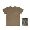 【Velva Sheen】2 Pac Crewneck Tee - Olive/Olive 