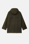 【Baracuta】Waxed Duffle Coat Deep Moss 上蠟粗呢外套深苔綠