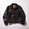 【Y'2 Leather】IB-140 Indigo Horse Hide Type 1 Jacket 藍染馬皮一代皮衣