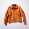 【Y'2 Leather】KB-140-T Kakishibu Persimmon Tanned Horse Hide Type 1 Jacket 柿染重磅馬皮一代皮衣