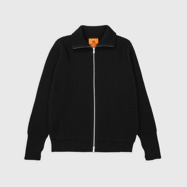 【Andersen Andersen】Full Zip Pocket Jacket Black