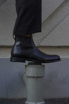 【Brother Bridge】Hazard Side Goa Boots Calf Vintage Black 復古黑色雀爾西靴